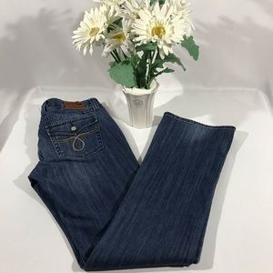 Lucky Brand Lola Bootcut Jeans Med Dark Wash 6/28